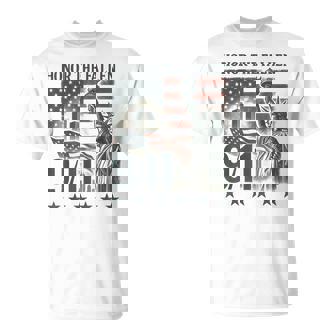 Honor The Fallen September 11 Memorial Day American Flag T-Shirt | Mazezy
