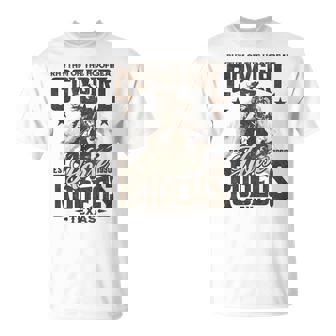 Hoofbeatのリズム カウガール 馬 ロデオ テキサスホース Tシャツ - Kawaiitshirt