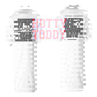 Hotty Toddy Bold Univ Font For Ole Mississippi Lovers T-Shirt - Monsterry