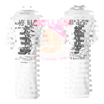 Howdy Country Rodeo Girl Western Boots & Bling Its A Cowgirl T-Shirt | Seseable UK