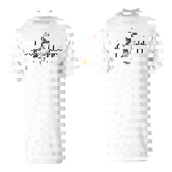 Humoristique Avec Motif De Cœur Et Oiseau Macareux T-Shirt - Cadeauxyz