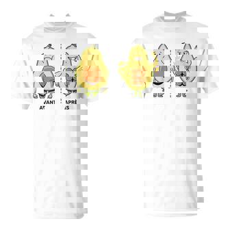 Humour Avocat Fruit Avant Et Après Salle De Sport Gym T-Shirt - Cadeauxyz