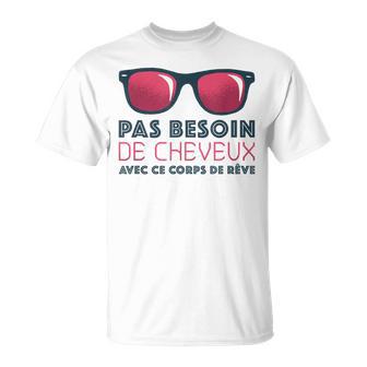 Humour Calvitie Homme Chauve Idée-Cadeau Chauve T-Shirt - Cadeauxyz