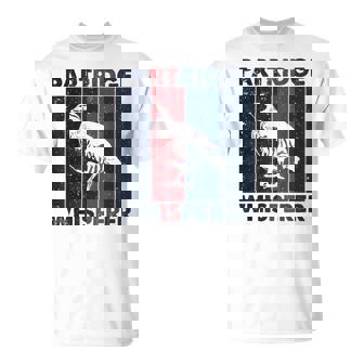 Hunting Dad Mom Whisperer Hunterintage Perdiz Camiseta unisex - Regaloses