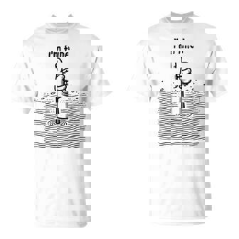 I'm Fine Thumbs Drowning Up メンズ レディース 皮肉なユーモア ジョーク Tシャツ - Kawaiitshirt