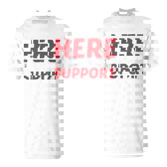 I'm Just Here For Moralupport 友情を高める 長袖tシャツ Tシャツ - Kawaiitshirt