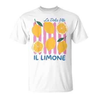 Il Limone Limon Cello La Dolceita Lemon Italia T-Shirt - Geschenkecke