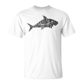 Imprimé Tigre Requinieilli – Requin Tigreintage T-Shirt - Cadeauxyz