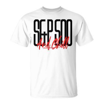 Índice Del Mercado Dealores&P 500 Camiseta unisex - Regaloses