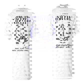 Introverted Antiocial Club 長袖tシャツ Tシャツ - Kawaiitshirt