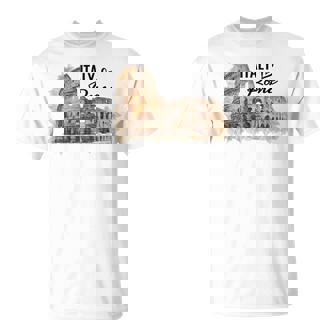 Italia Coliseo Roma Italia Amantes Hombres Es Niños Camiseta unisex - Regaloses