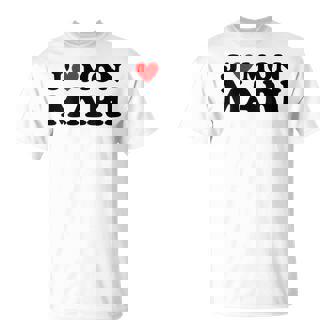 J' Aime Mon Mari Cadeau Coeur Rouge Pour T-Shirt - Cadeauxyz