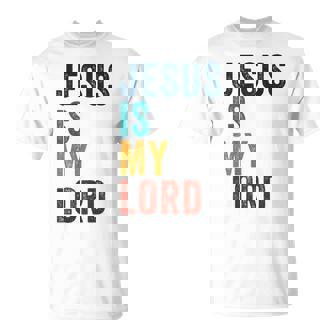 Jesus Is My Lord – Christian Faithintage Graphic Tシャツ - Kawaiitshirt