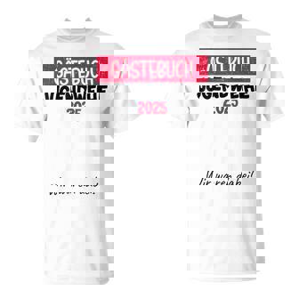 Jugendweihe 2025 Guest Book Wir Waren Dabeiignature T-Shirt - Seseable