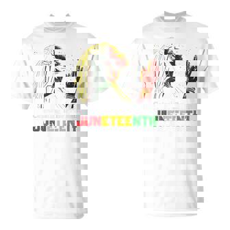 Junenth Celebrating The Present Black African Women T-Shirt | Mazezy