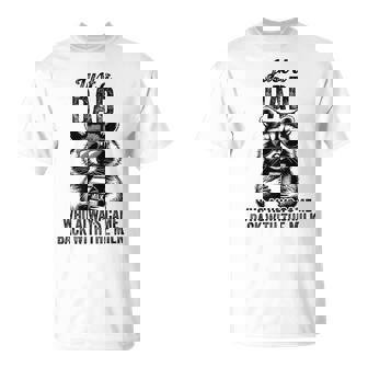 Just A Dad Who Always Came Back With The Milk Raccoon T-Shirt - Thegiftio