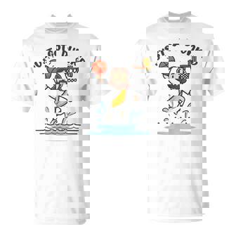 Just Got Dunked Baptism Jesus Playing Basketball T-Shirt - Monsterry