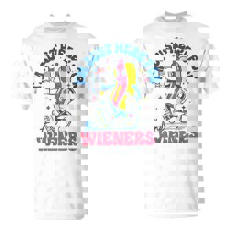 Im Just Here For The Hot Dog Wieners 4Th Of July T-Shirt - Monsterry