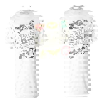 Justice Leagueymbols Blue T-Shirt - Seseable