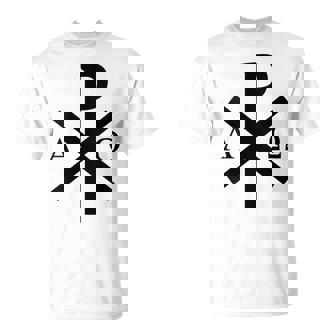 La Croix Chi-Rho -Ymbole De Jésus-Christ -2 T-Shirt - Cadeauxyz