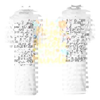 La Mejor Abuela Del Mundo Hispanic Grandma & Mother's Day T-Shirt - Thegiftio UK