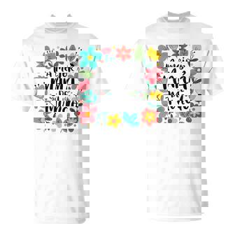 La Mejor Mama Del Mundo 2025 Floral Pour La Fête Des Mères T-Shirt - Cadeauxyz