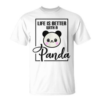 Laita Da Panda Carino È Migliore Con Un Panda Maglietta - Novitaregali