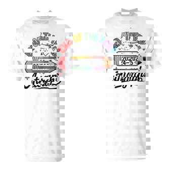 Last Day Of School End Of The Year Autographs 2024-2025 T-Shirt - Monsterry