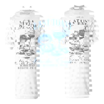 Last Toast On The Coast Bride Team Beach Bachelorette Party T-Shirt - Thegiftio