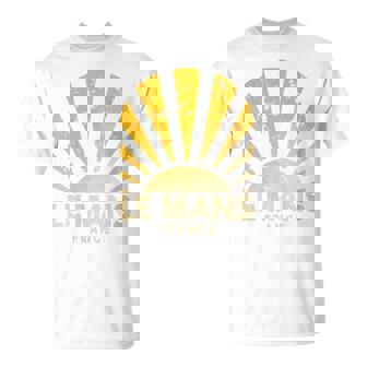 Le Mans Francia Le Mansunshine Cuello Camiseta unisex - Regaloses