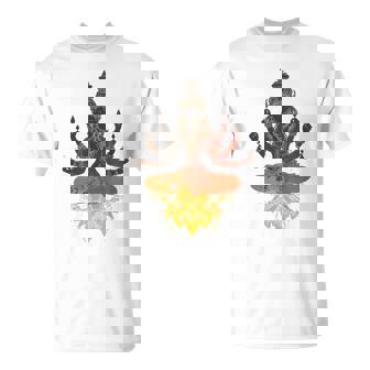 Lele ヒンドゥー教の神 ヴィシュヌ・ガネーシャ・シヴァモチーフ Tシャツ - Kawaiitshirt