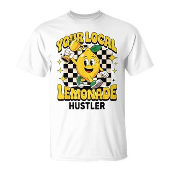 Lemon Stand Lemonade Entrepreneur For Boys Girls Crew T-Shirt - Thegiftio UK