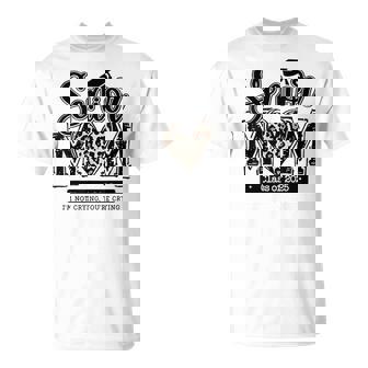 Leopard Senior Mom Class Of 2025 Mom Graduation T-Shirt - Thegiftio UK