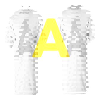 Letter A Matching Halloween Costume T-Shirt - Thegiftio UK