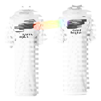 Lgbtq Pride Month Rainbow Baguette Graphic Joke T-Shirt | Mazezy