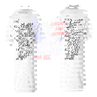 Liberty And Justice For All T-Shirt | Mazezy