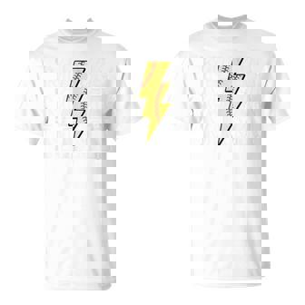 Lightning Bolt Mama Softball Baseball Sport Mom Mother's Day T-Shirt - Monsterry