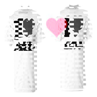 I Love Azul Tシャツ - Kawaiitshirt