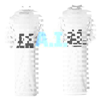 I Love AI 人工知能 長袖tシャツ Tシャツ - Kawaiitshirt