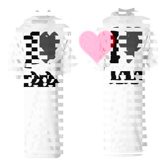 I Love Dada Tシャツ - Kawaiitshirt