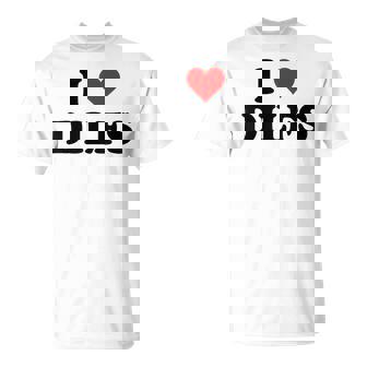 I Love Dilfs I Heart Dilfs – Red Heart Dilfs Maglietta - Novitaregali