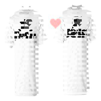 I Love Heart Berlin Allemagne T-Shirt - Cadeauxyz