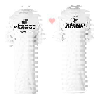I Love Heart シンガポール Tシャツ - Kawaiitshirt