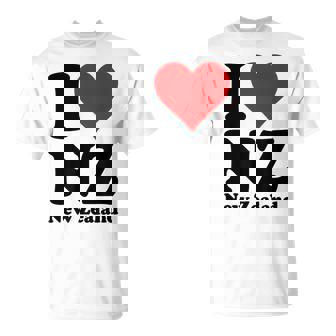 I Love Heart ニュージーランド Nz キウイマオリ文化 Tシャツ - Kawaiitshirt