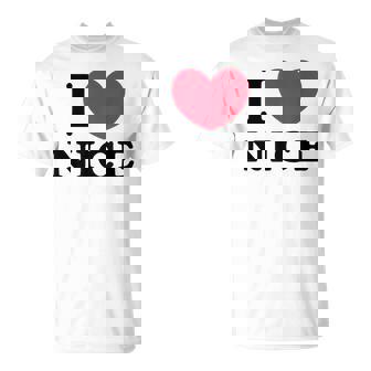 I Love Nice アイ・ラブ・ニース Tシャツ - Kawaiitshirt