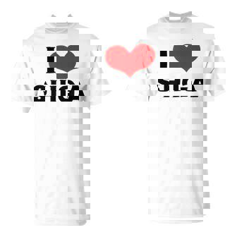 I Lovehiga 愛 ハート 滋賀 滋賀県 日本 お土産 かわいい おしゃれ Tシャツ - Kawaiitshirt