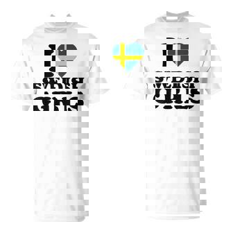 I Lovewedish Girls Tシャツ - Kawaiitshirt