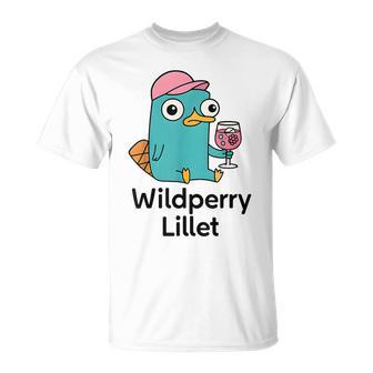 Lustigeschnabeltier Wildpeery Lillet Cocktail Party T-Shirt - Geschenkecke