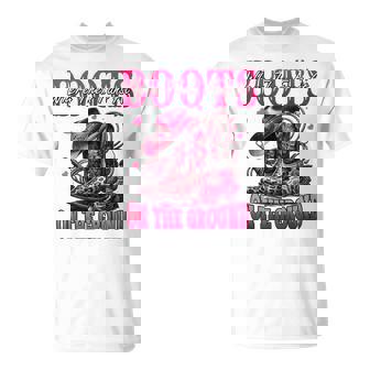 Where Them Fans At Boots On The Ground Black Western Cowgirl T-Shirt - Thegiftio UK