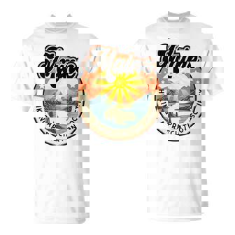 Maine Usa ハイキング ハイカー バックパッカー ハイキング 山 アウトドア 長袖tシャツ Tシャツ - Kawaiitshirt